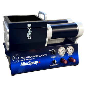 Spraypoxy MidiCoater ++ Systém pro bezvýkopovou sanaci trubek nástřikem epoxidu, DN32-160, max 20m